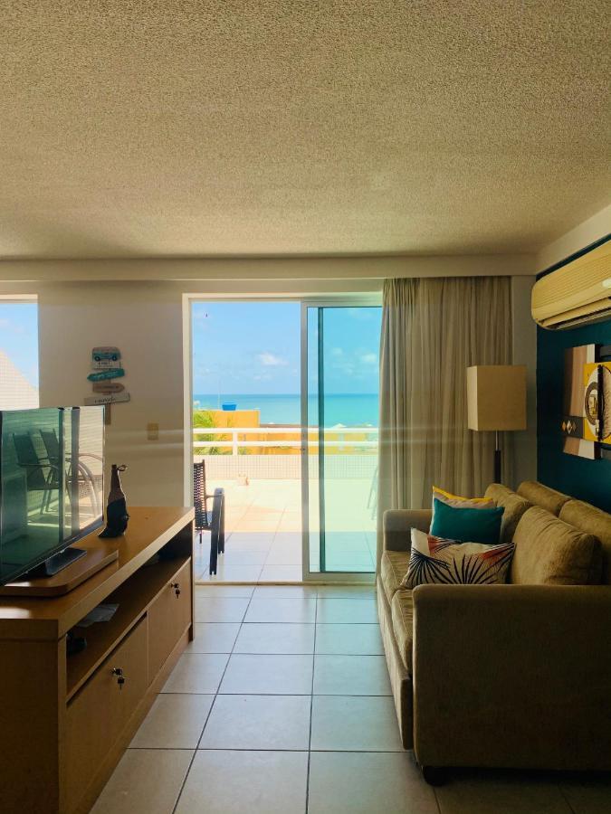 Maravilhoso Flat Com Vista Para O Mar De Ponta Negra Natal Exterior foto